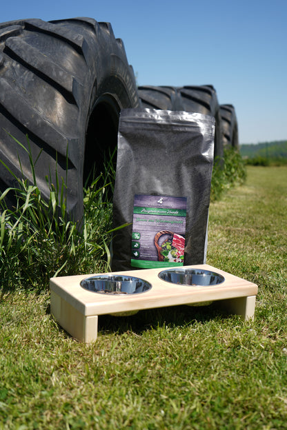 Lamm aus Wiesenaufzucht mit Minze, Granatapfel, Maulbeere, Brokkoli & Fenchel – Superfood 65 für ausgewachsene Hunde