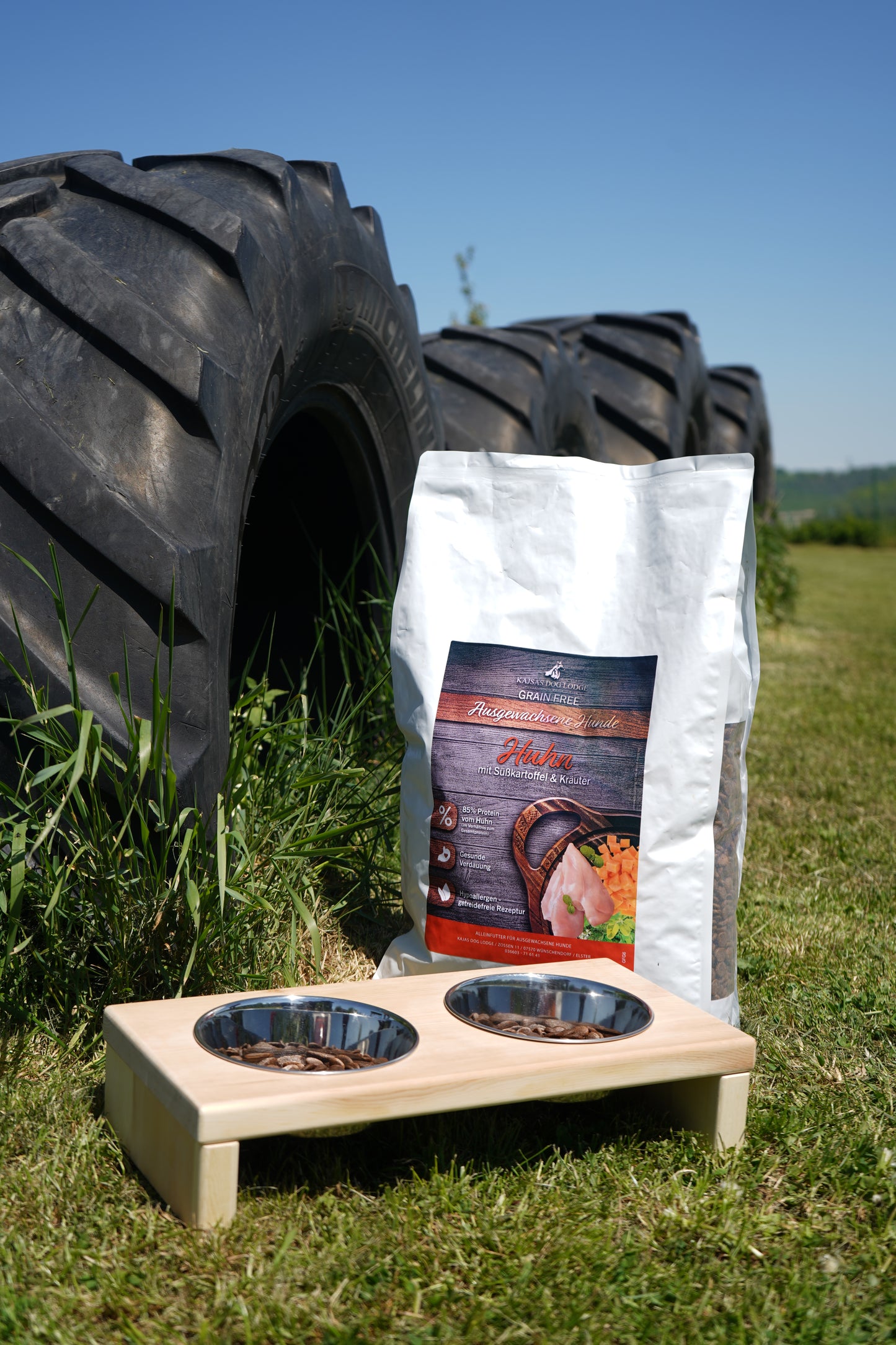 Huhn mit Süßkartoffel & Kräutern – Grain Free für ausgewachsene Hunde