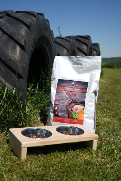 Huhn mit Süßkartoffel & Kräutern – Grain Free für ausgewachsene, kleine Rassen