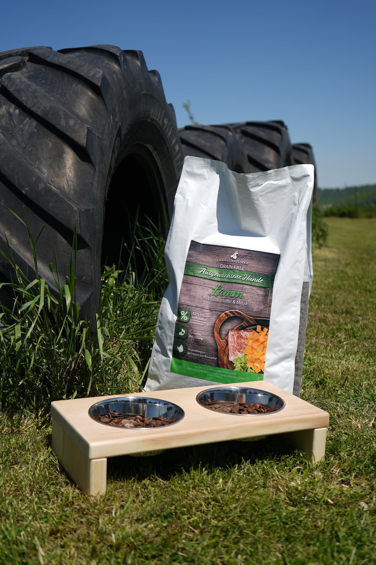 Lamm mit Süßkartoffel & Minze – Grain Free für ausgewachsene Hunde